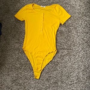 Yellow Bodysuit